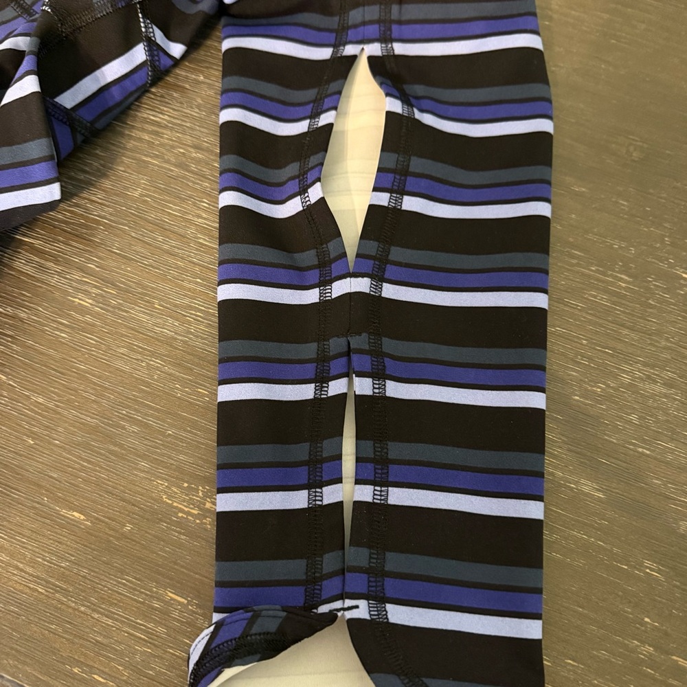 NWT Free People Movement Infinity Black Striped Leggings Size M Women - Picture 13 of 13